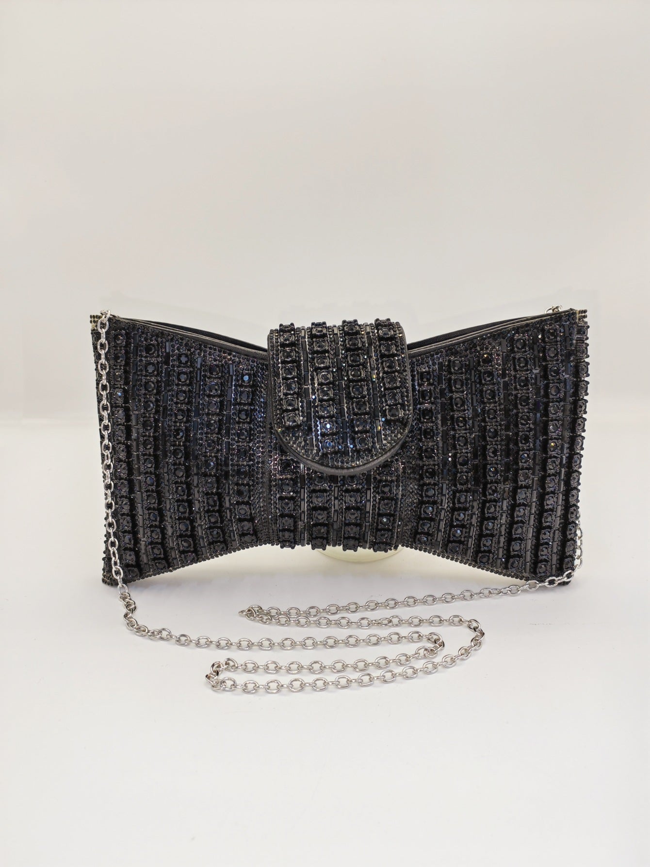 Durable Cool Beaded High-grade Clutch Butterfly Dinner Bag