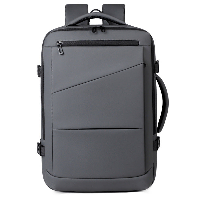Men's Advanced Sense Scalable Large Capacity Short Trip Business Backpack