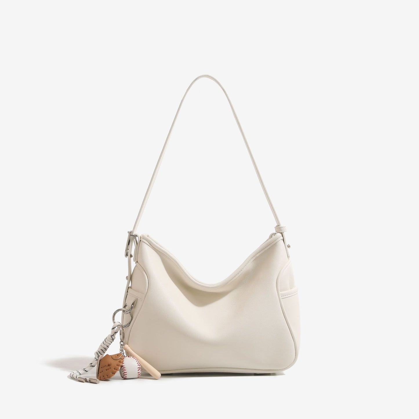 Women's Genuine Leather West Asia Commuter Underarm Tote Bag