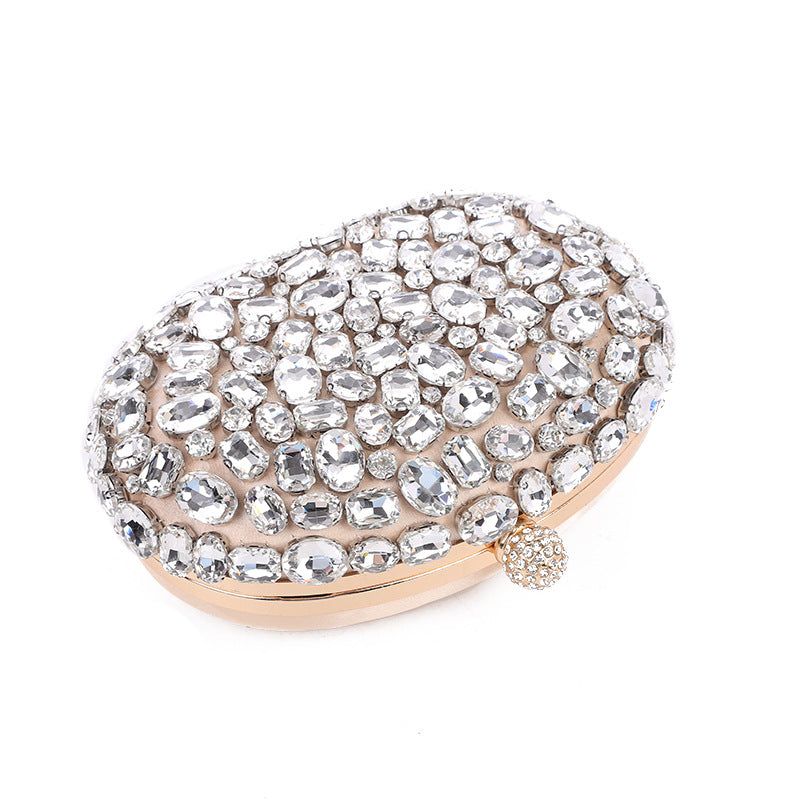 Women's Fashion Diamond Full Clutch Personalized Dress Bags