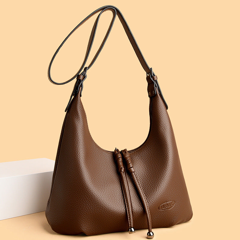 Women's High-grade Idle Style Retro Large Capacity Tote Bag