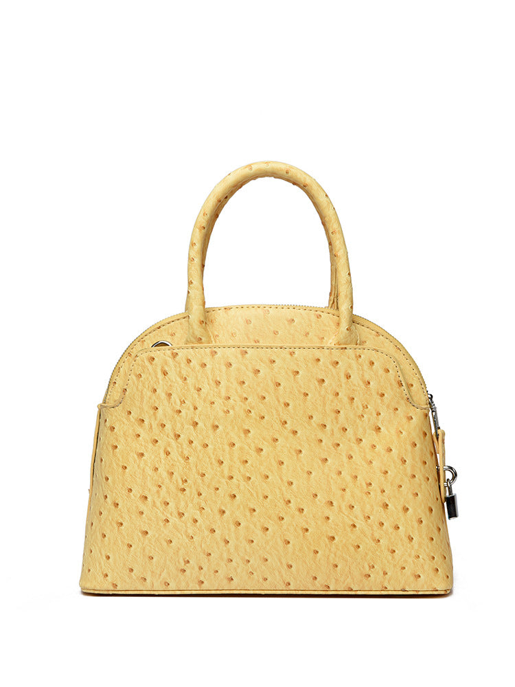 Women's Fashion Snake Pattern Ostrich Grain Women's Messenger Bag