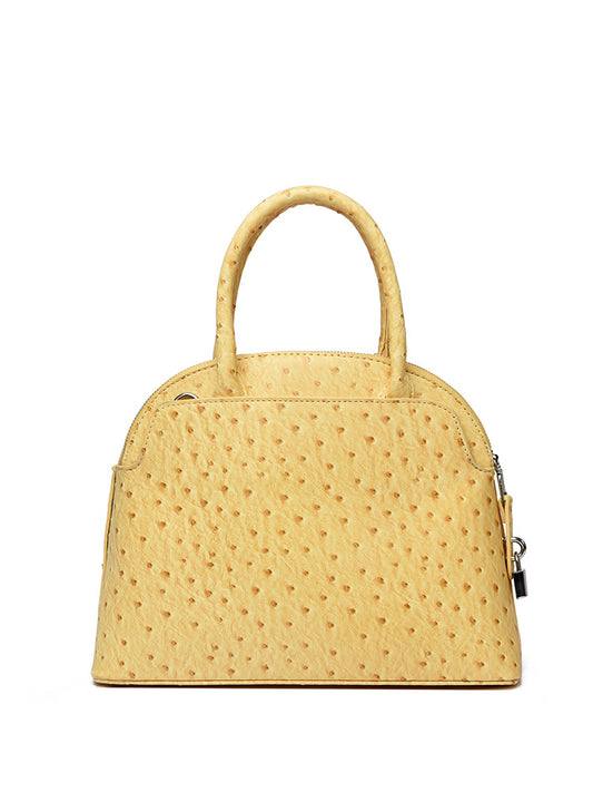 Women's Fashion Snake Pattern Ostrich Grain Women's Messenger Bag