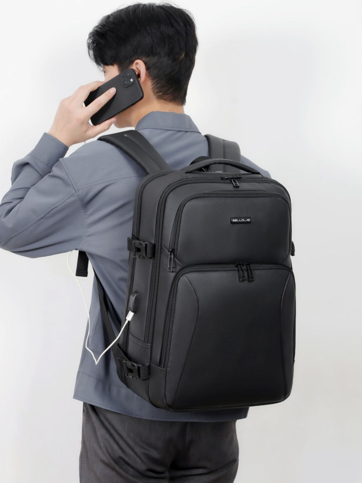 Women's & Men's Large Capacity Commute From Trip Derm Password Business Backpack