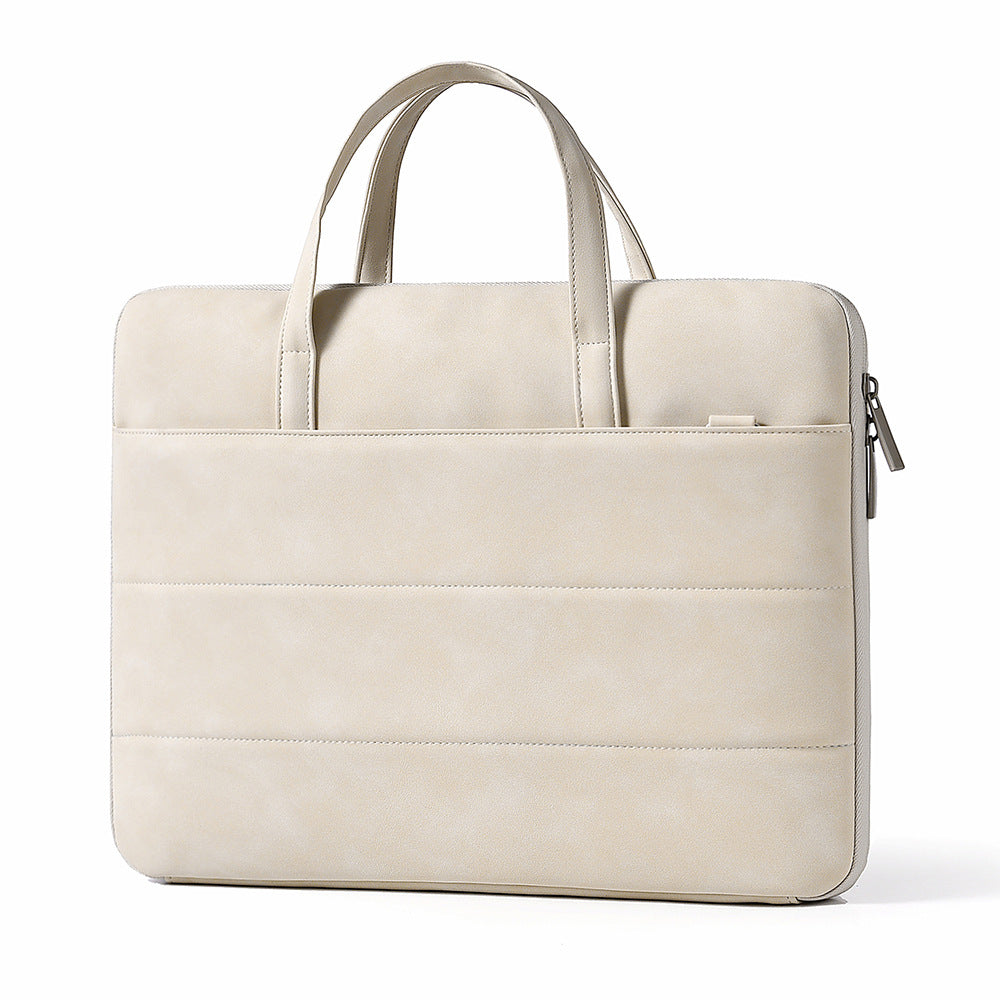 Classic Pretty Trendy Women's Sheepskin Plush Laptop Bags