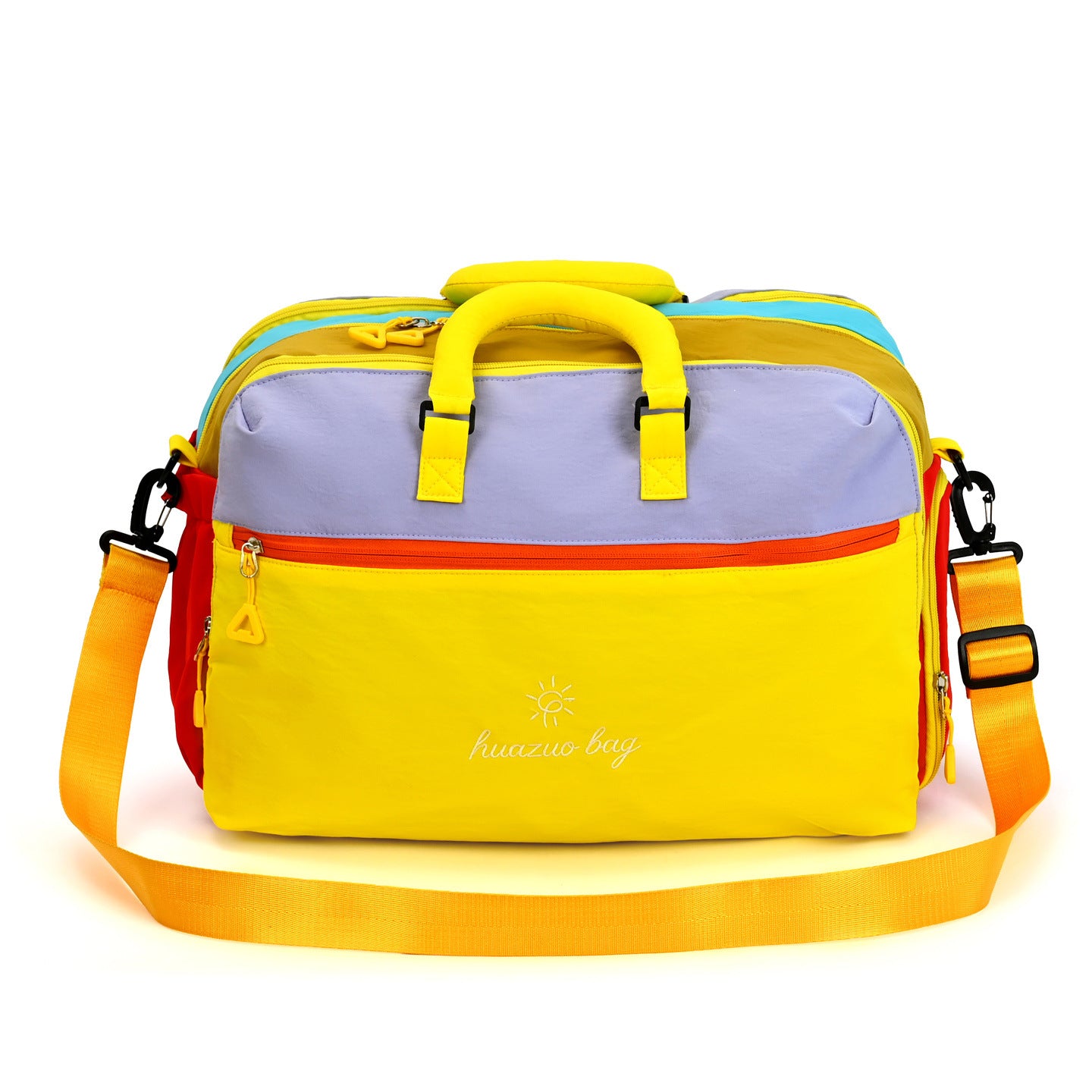 Women's Dopamine Large Capacity Hand-held Contrast Color Women's Shoulder Bag