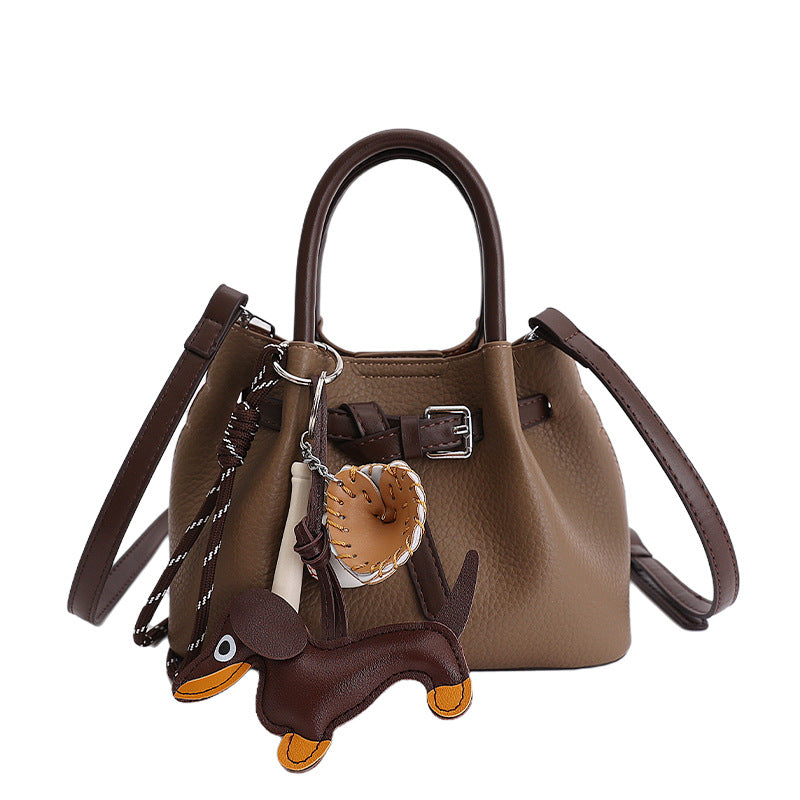 Women's Fashion Western Style Portable Vegetable Basket Niche Bags