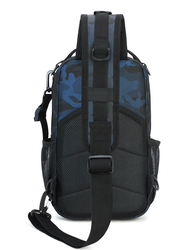 Women's & Men's Waterproof Lure Fishing Camouflage Cycling Sling Bags
