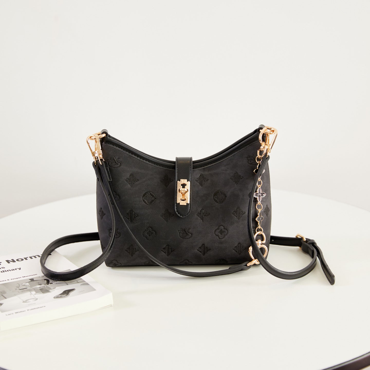 Printed Baguette Fashion Commuter Personalized Trendy Shoulder Bags
