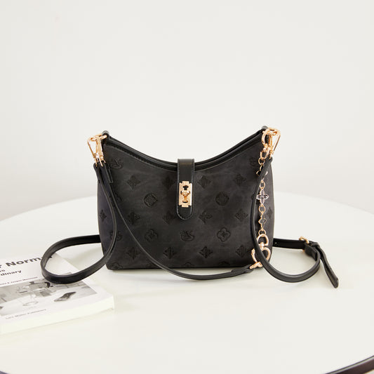 Printed Baguette Fashion Commuter Personalized Trendy Shoulder Bags