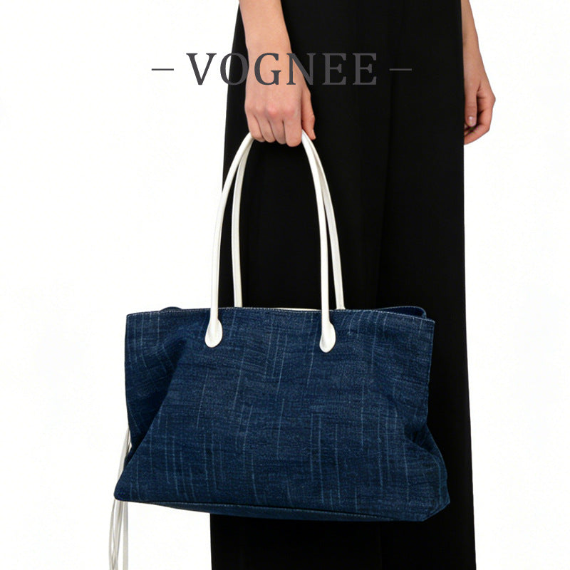 Women's Fashion Retro High Sense Large Capacity Handbags