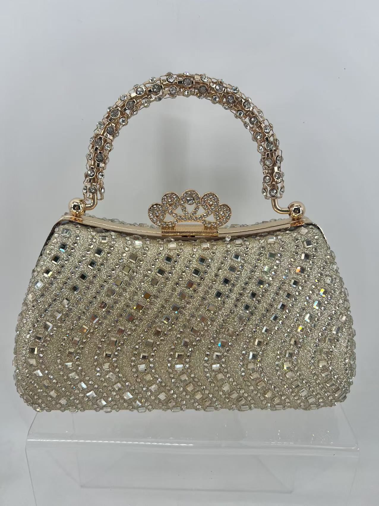 Women's High-grade Light Luxury Diamond Banquet Fashion Dinner Bag