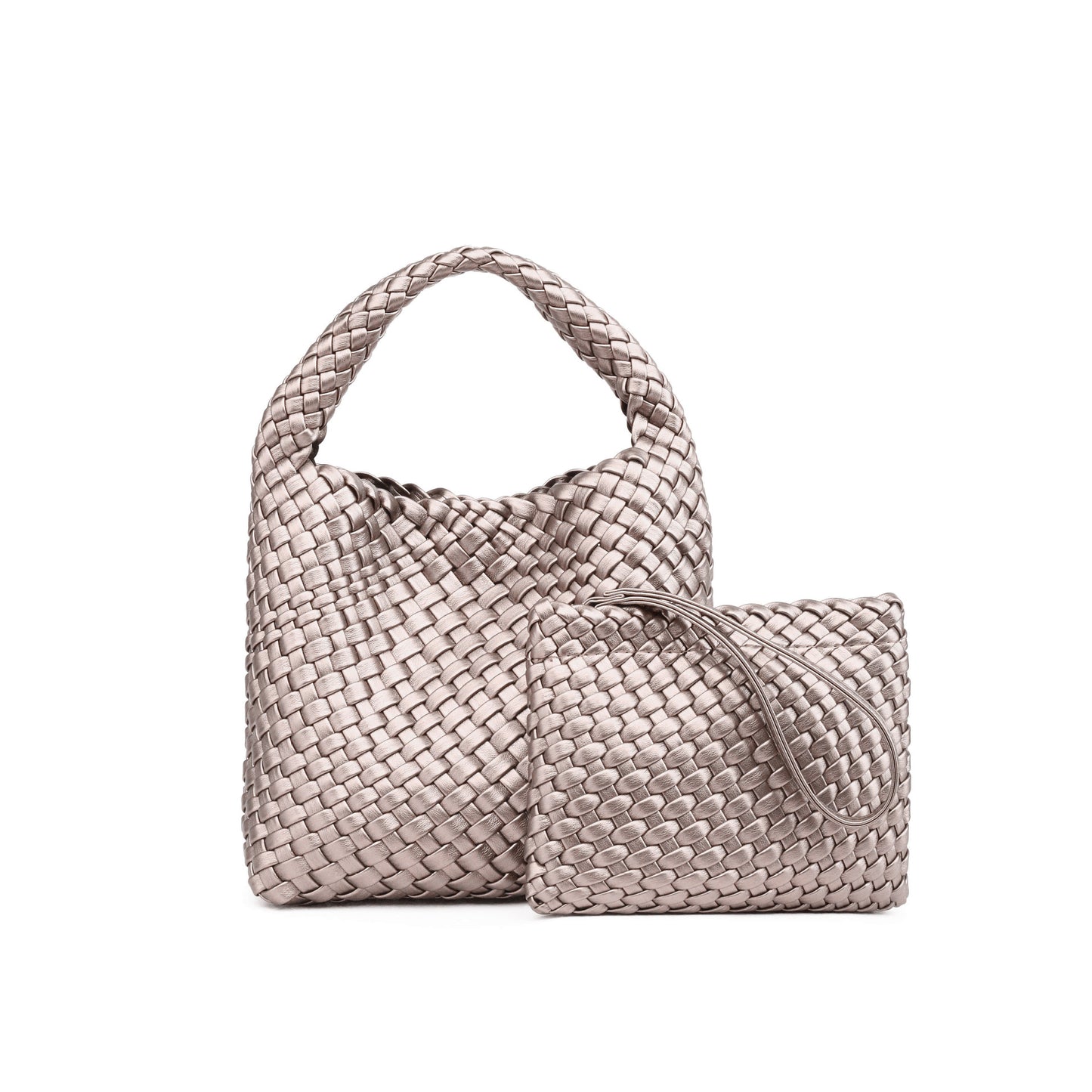 Women's Hand-woven Portable Light Luxury Commuter Mother Women's Handbag