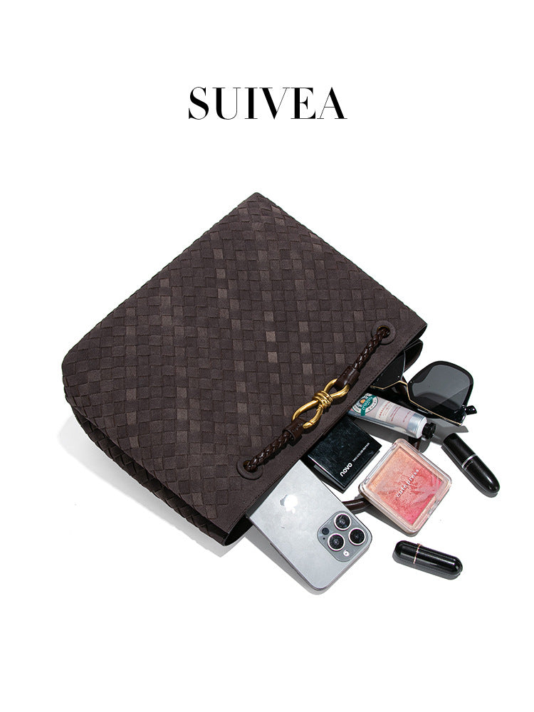 Women's High-grade Hand-woven Commuter Large Capacity Fashion Women's Handbag