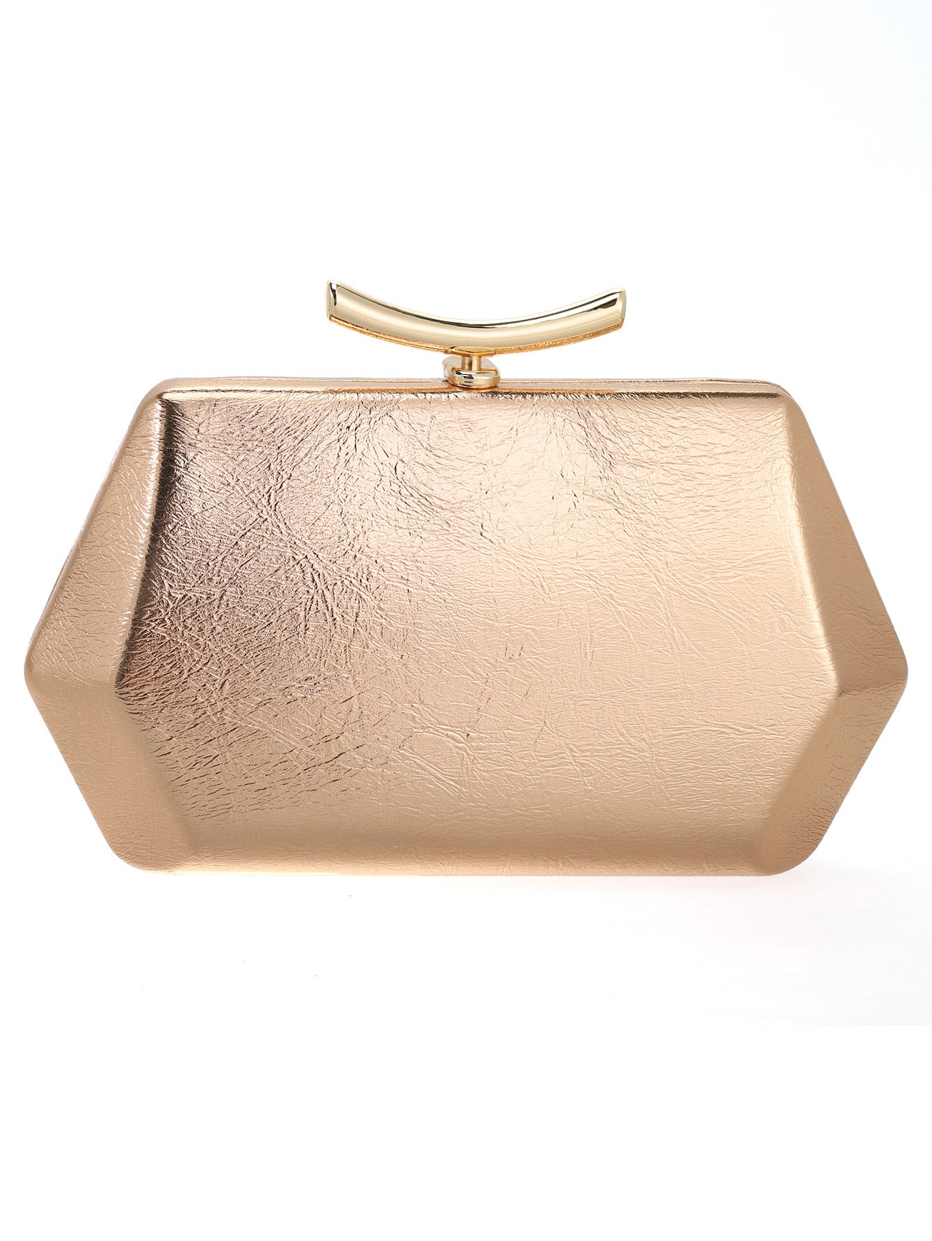 Genuine Leather Geometric High Texture Boston Bags