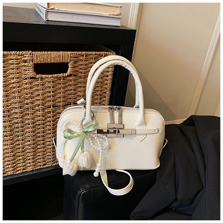 Women's Korean Style Light Luxury Portable Shell Western Women's Handbag