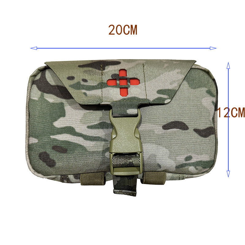 Second Generation First-aid Kit Flood Control Disaster Outdoor Camouflage, Military Fan Bag