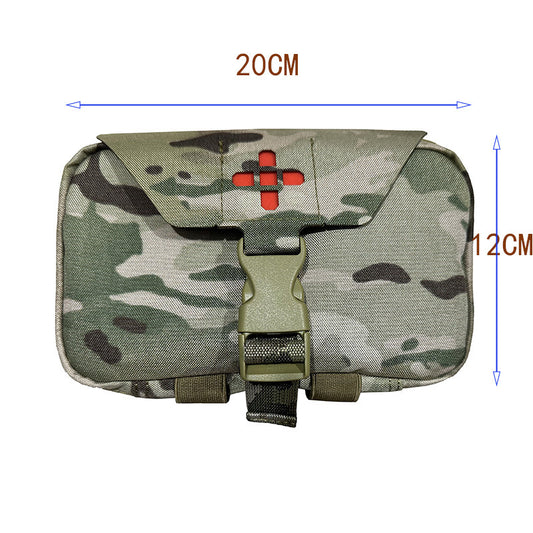 Second Generation First-aid Kit Flood Control Disaster Outdoor Camouflage, Military Fan Bag