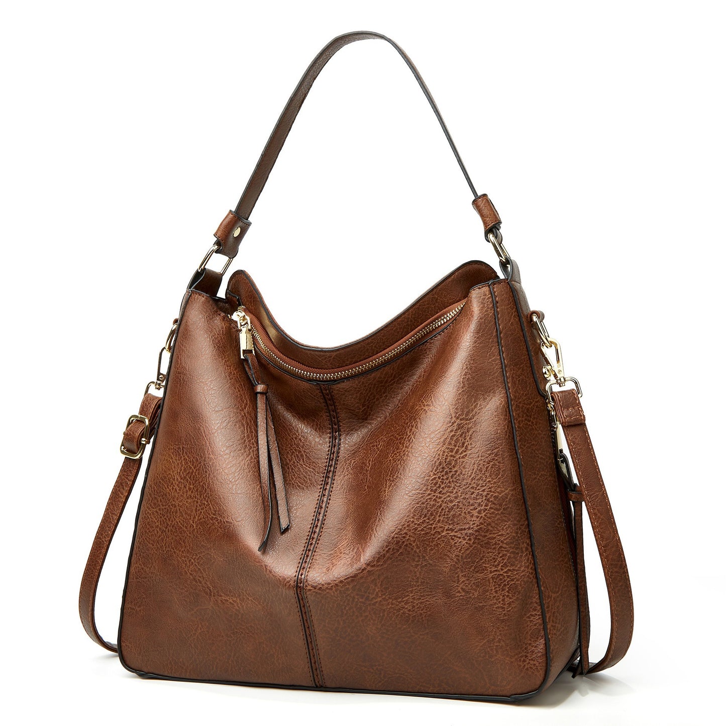 Elegant Women's Autumn Portable Large Capacity Women's Shoulder Bag