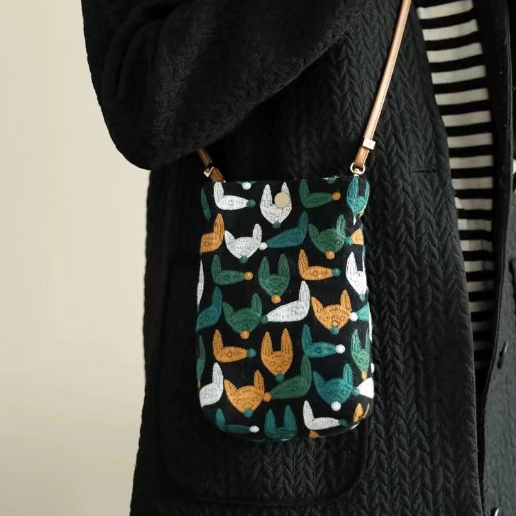 Crossover Mobile Female Niche Mini Cell High-grade Small Square Bag