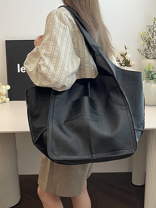 Women's Fashion Large Capacity High-grade Retro Commuter Bags