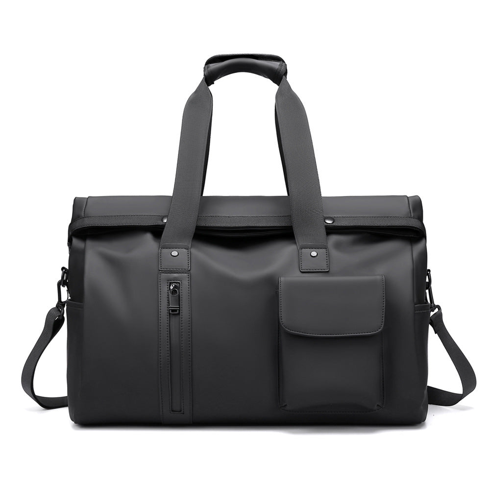 Men's Large Capacity Dry Wet Separation Storage Men's Shoulder Bag