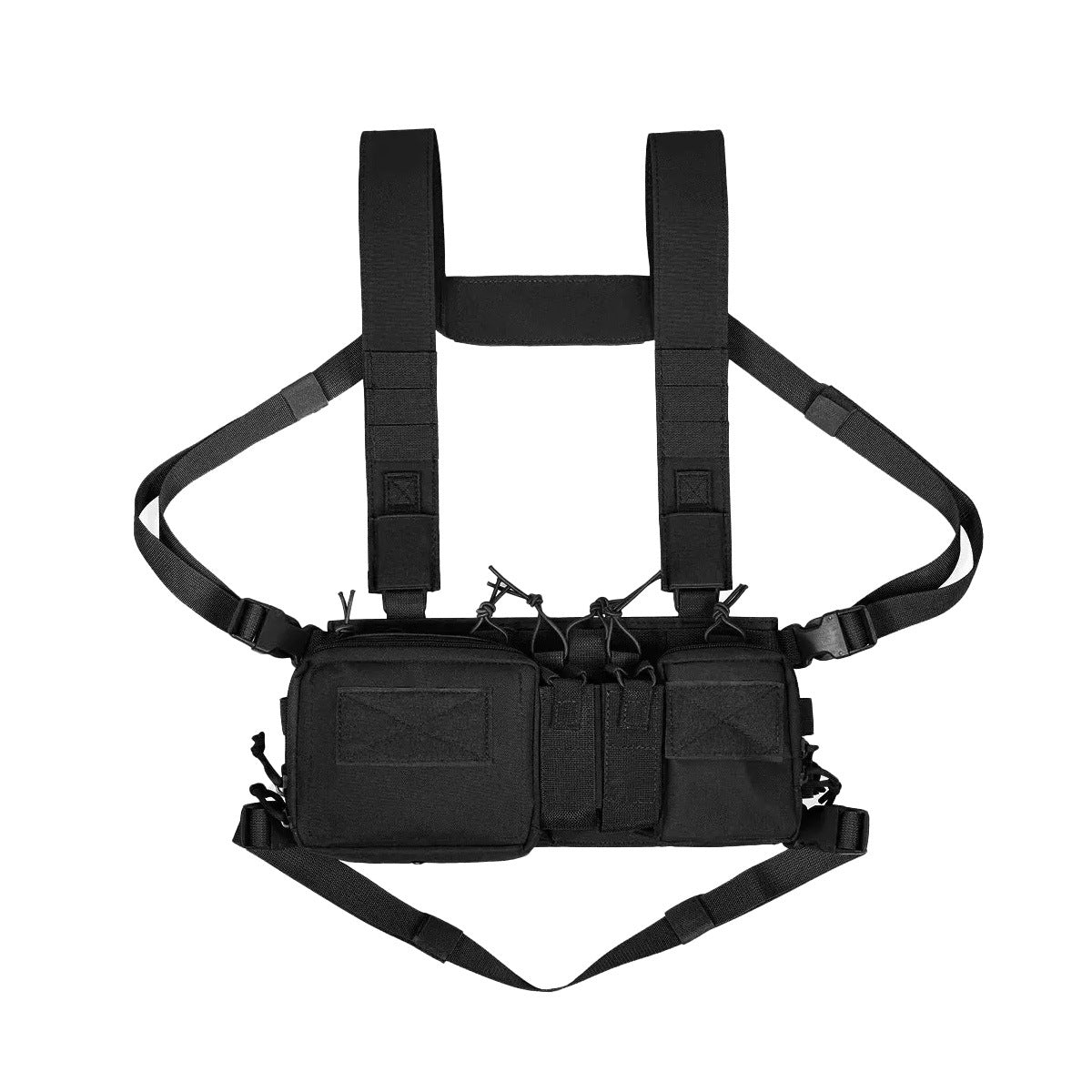 Fans Hanging Field Training Vest Multifunctional Strap Outdoor Camouflage, Military Fan Bag