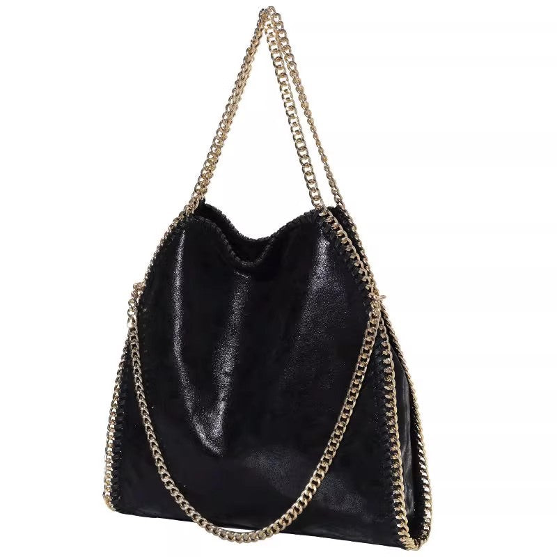 Women's Winter Chain Foldable Large Capacity Commuter Women's Shoulder Bag