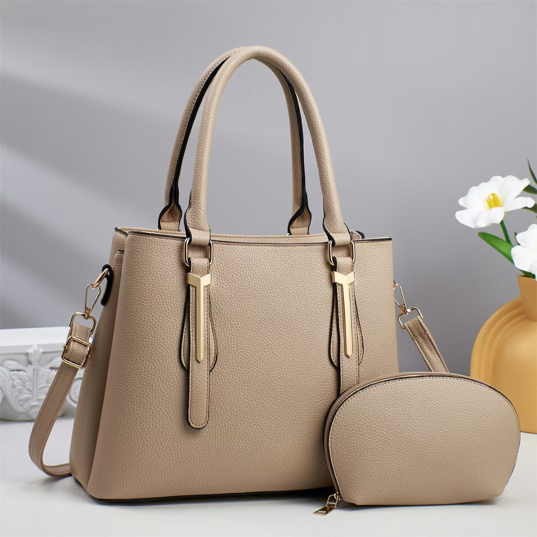 Women's Large Capacity High-grade Sensitive Diligent Versatile Two-piece Tote Bags