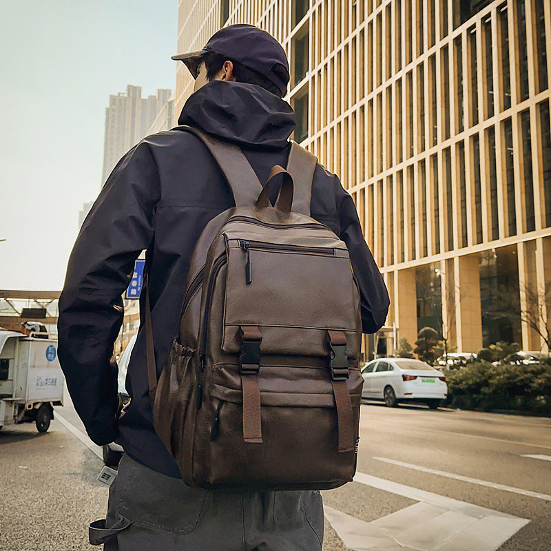 Men's Business Computer Fashion Large Capacity Leisure Backpack