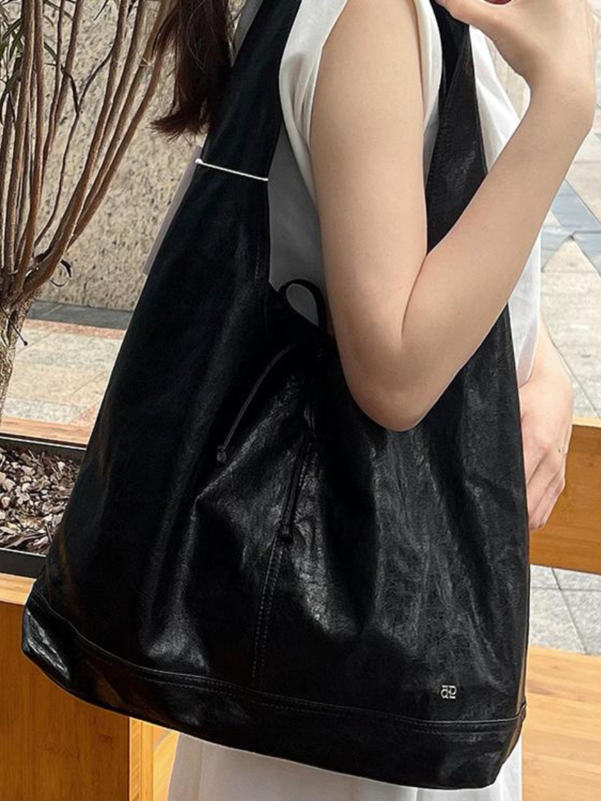 Bow Bandage Design Summer Genuine Leather Fashion Women's Shoulder Bag