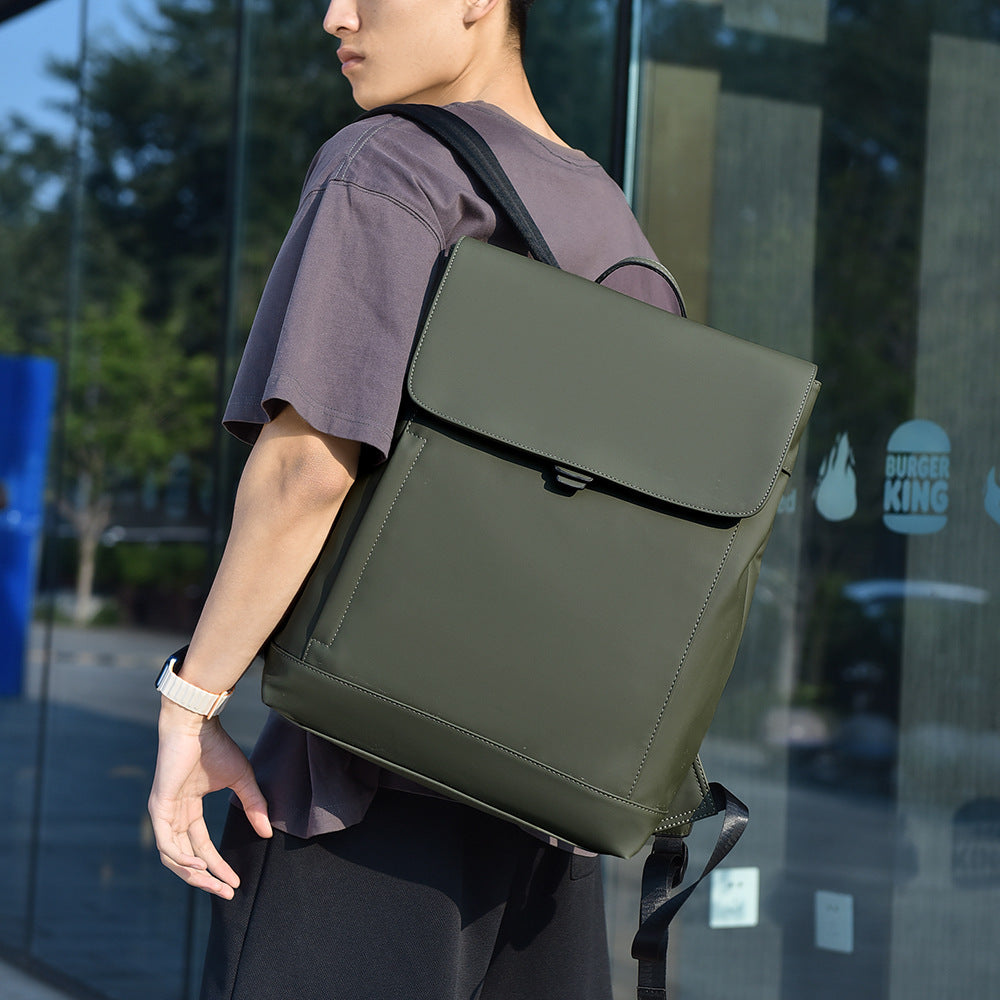 Durable Men's Waterproof Large Capacity Expansion Business Backpack