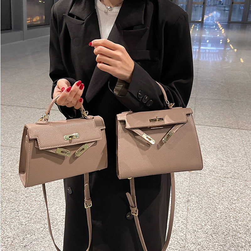 Women's Advanced Texture Portable Retro Kelly Women's Shoulder Bag