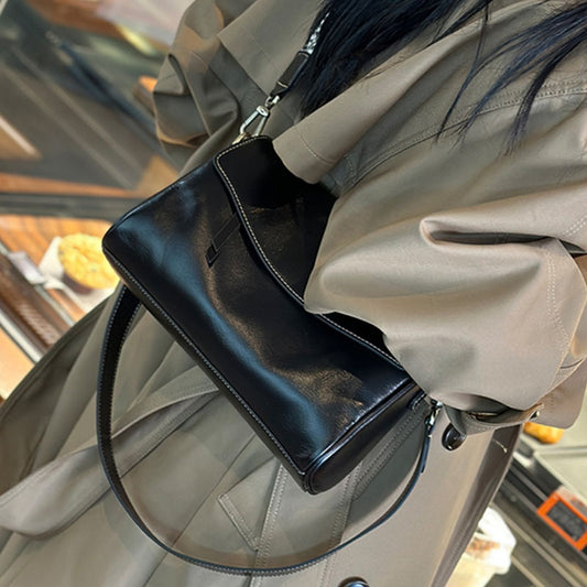 Women's Large Capacity First Layer Cowhide High-grade Women's Shoulder Bag