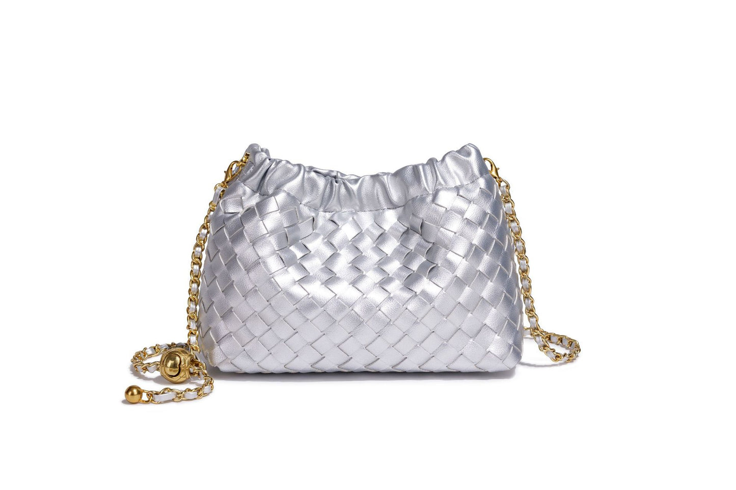 Women's Hand-woven Cloud Simple Metal Chain Fashion Minority Design Women's Shoulder Bag
