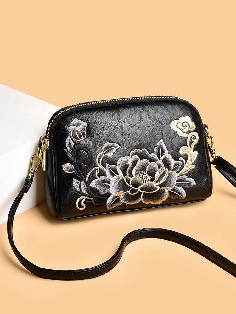 Women's Clutch Fashionable Elegant Embossed Shell Hand Carrying Phone Bags