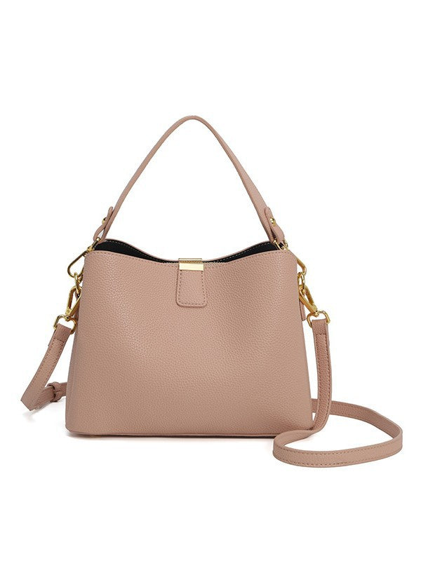Women's High-grade Litchi Pattern Niche Large Capacity Bags