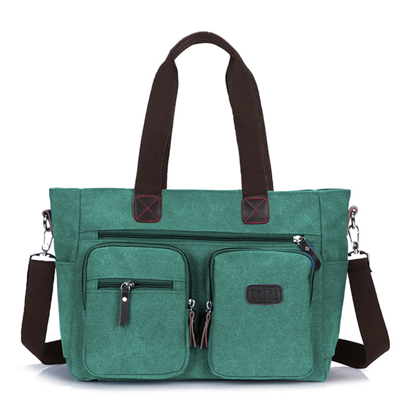 Classic Business Canvas Simple Stylish Big Bags