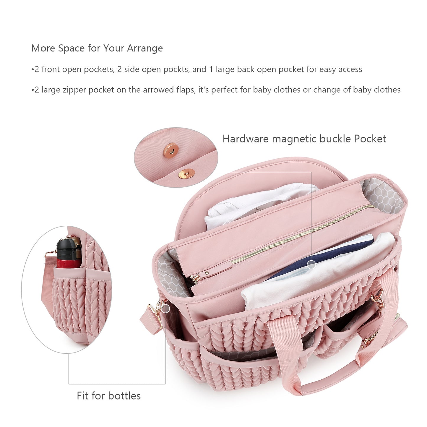 Portable Storage Waterproof Fabric Insulation Mother Bags