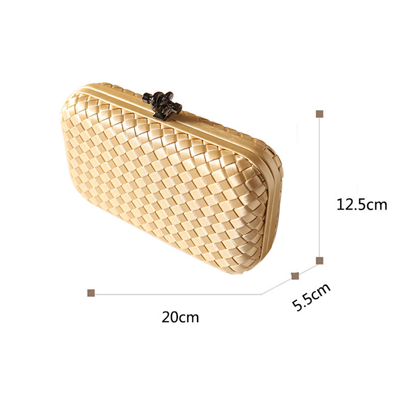 Women's Portable Banquet Clutch Dress Makeup Dinner Bag