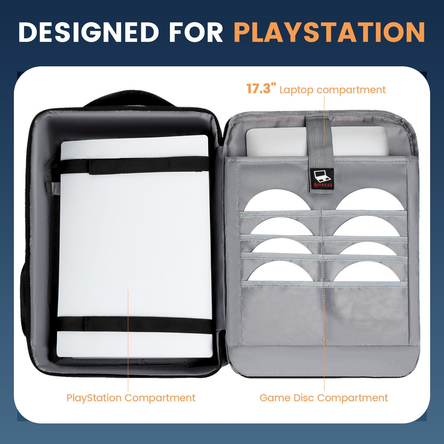 Storage Large Capacity Oxford Cloth Waterproof Game Machine Laptop Bag