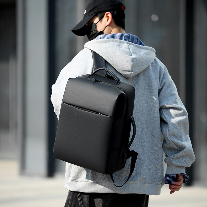 Simple Strap Charging Expansion Thickened Commuter Backpacks