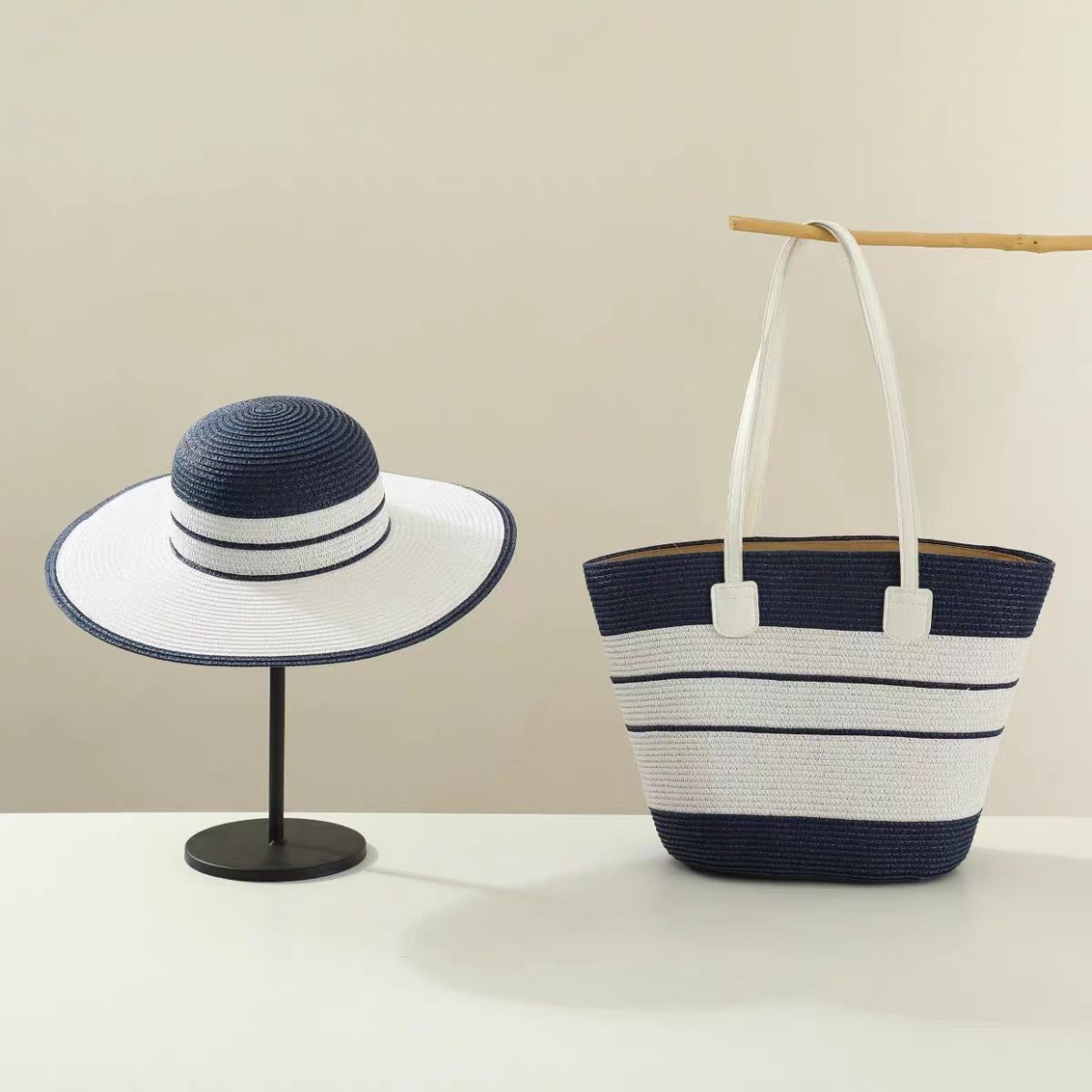 Beach Vacation Versatile Large Capacity Hat Women's Shoulder Bag