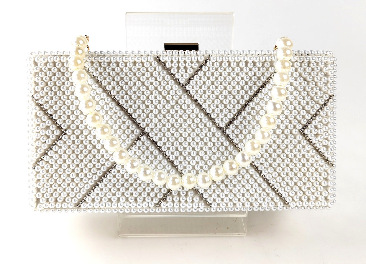 Comfortable Trendy Fashion Banquet Pearl Dress Dinner Bag