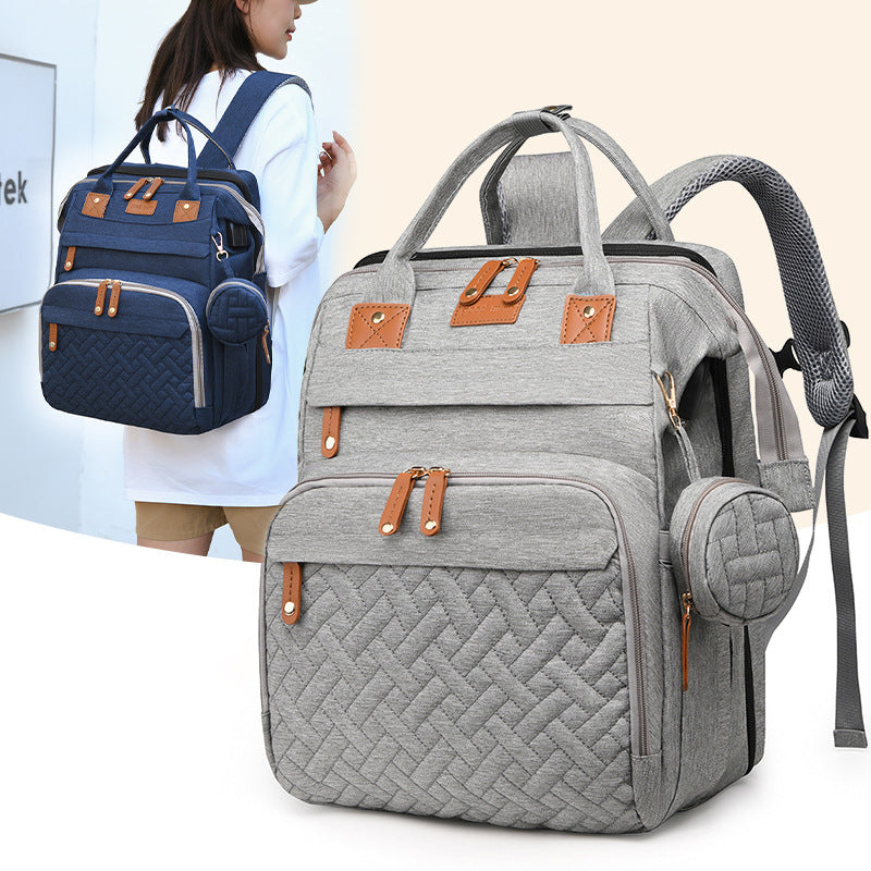 Mother Go Out Large Capacity With Mosquito Net Folding Bags
