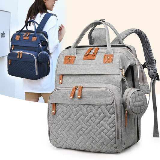 Mother Go Out Large Capacity With Mosquito Net Folding Bags