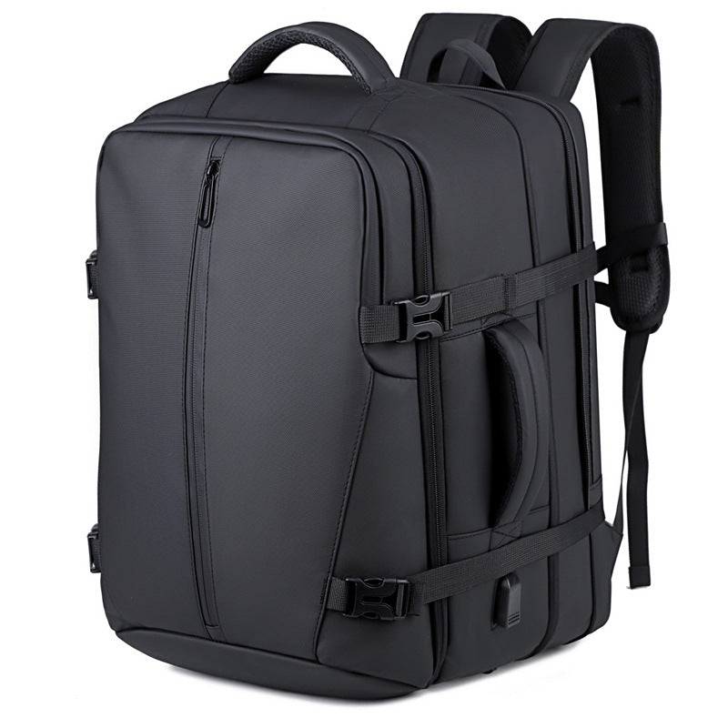 Men's Large Capacity Shoe Warehouse Expansion Short Business Backpack