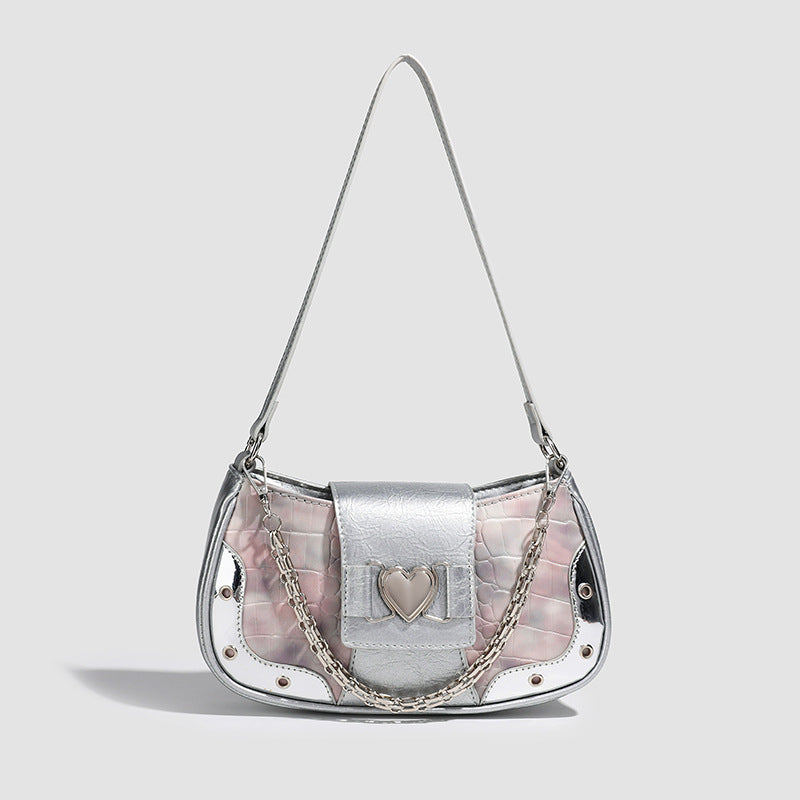 Retro Sweet Cool Hot Style Underarm Versatile Women's Shoulder Bag
