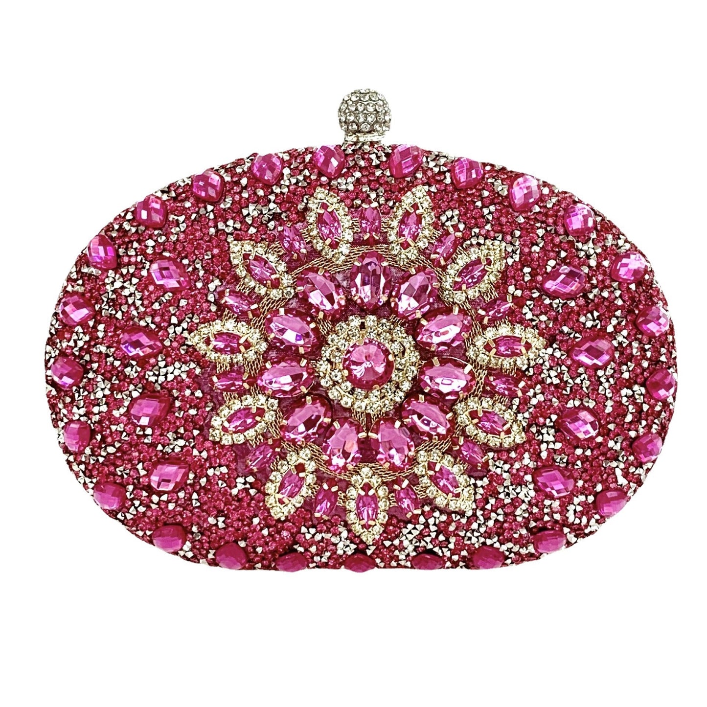 Classy Sunflower Banquet Clutch Dress Diamond Handbags