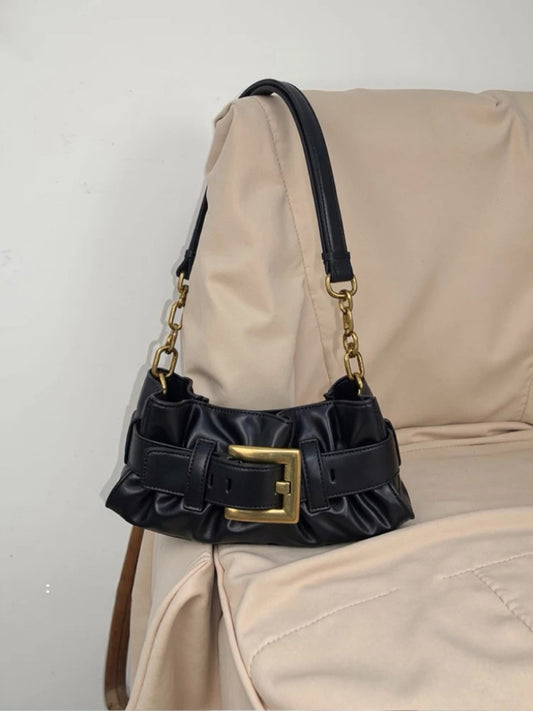 Women's Commuter Summer French Style Underarm High-grade Small Square Bag